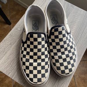 Checkered Vans